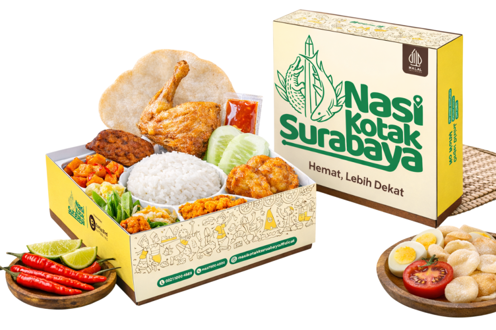 visual hero nasi kotak surabaya